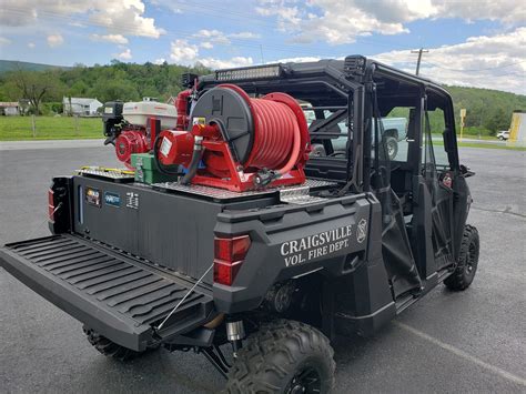 skid steer fire fighting|utv skid units.